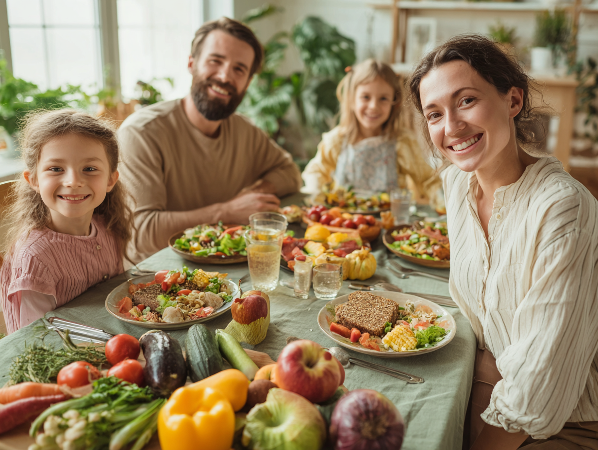 Різноманітні здорові продукти